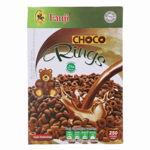 Fauji Chocolate Rings Cereal 250gm
